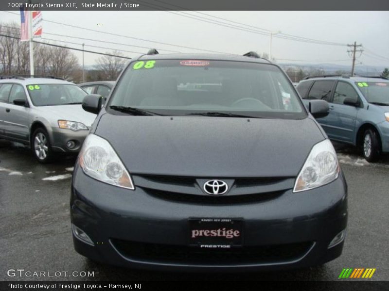 Slate Metallic / Stone 2008 Toyota Sienna XLE