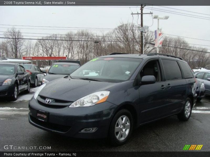 Slate Metallic / Stone 2008 Toyota Sienna XLE