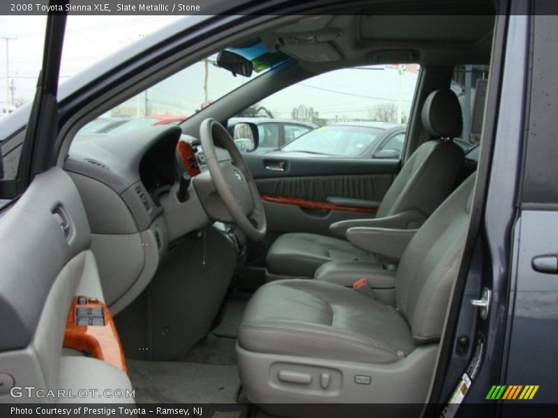 Slate Metallic / Stone 2008 Toyota Sienna XLE