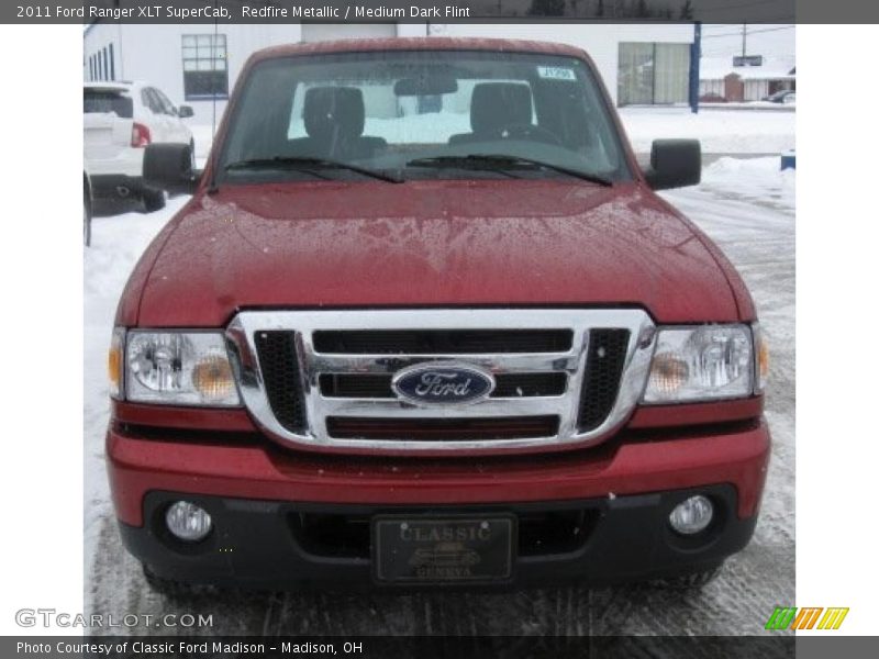 Redfire Metallic / Medium Dark Flint 2011 Ford Ranger XLT SuperCab