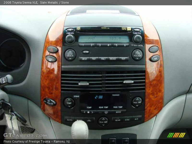 Slate Metallic / Stone 2008 Toyota Sienna XLE