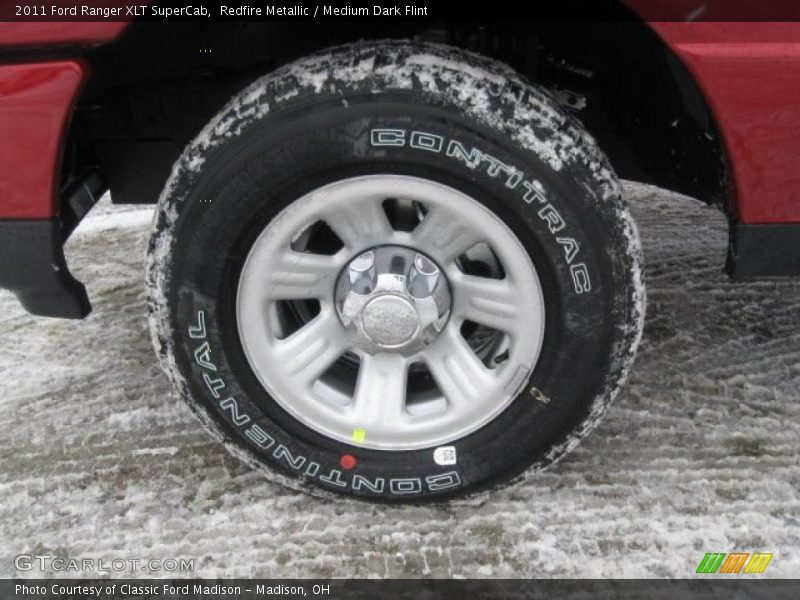 Redfire Metallic / Medium Dark Flint 2011 Ford Ranger XLT SuperCab