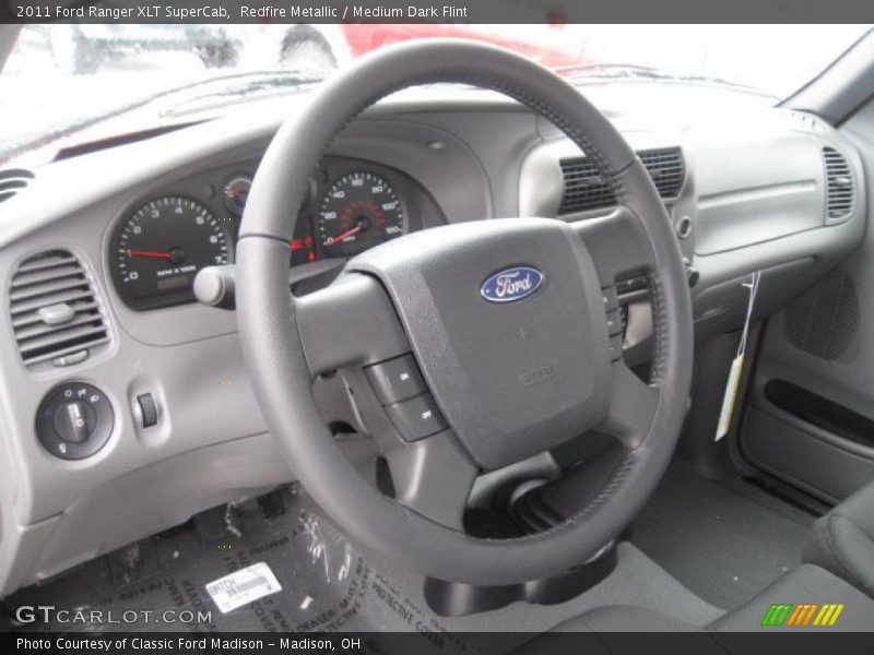 Redfire Metallic / Medium Dark Flint 2011 Ford Ranger XLT SuperCab