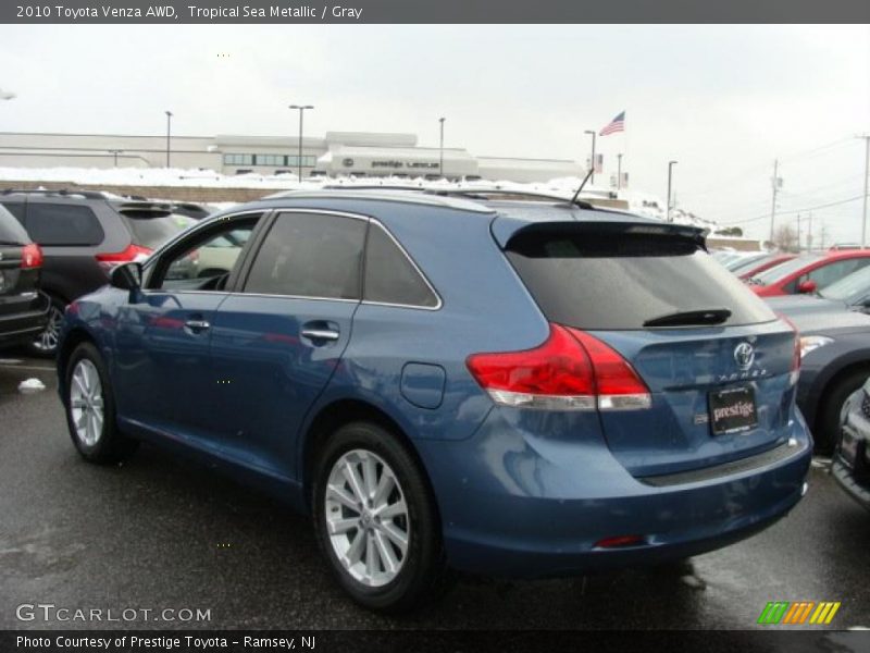 Tropical Sea Metallic / Gray 2010 Toyota Venza AWD