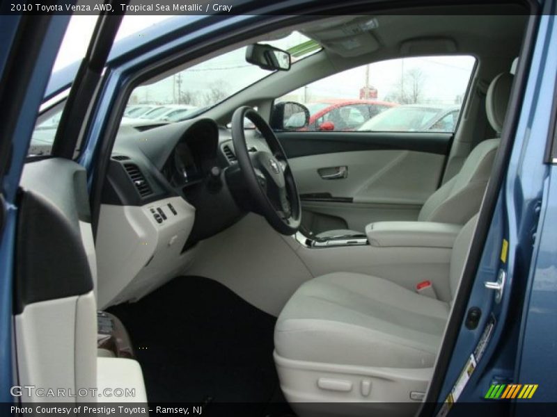 Tropical Sea Metallic / Gray 2010 Toyota Venza AWD