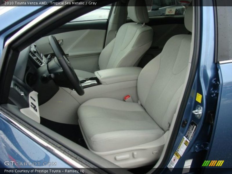 Tropical Sea Metallic / Gray 2010 Toyota Venza AWD