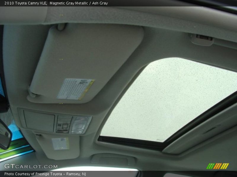 Sunroof of 2010 Camry XLE