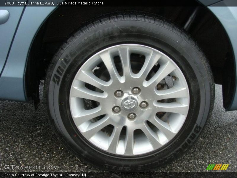  2008 Sienna LE AWD Wheel