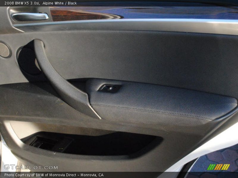 Alpine White / Black 2008 BMW X5 3.0si