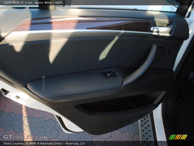 Alpine White / Black 2008 BMW X5 3.0si