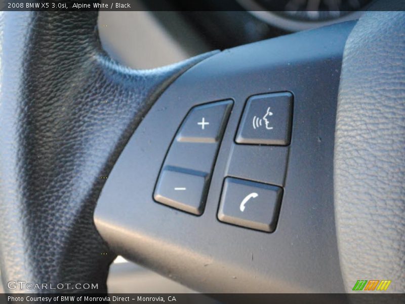 Alpine White / Black 2008 BMW X5 3.0si