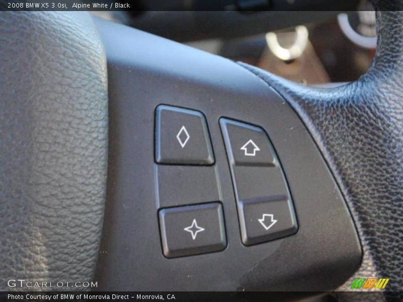 Alpine White / Black 2008 BMW X5 3.0si