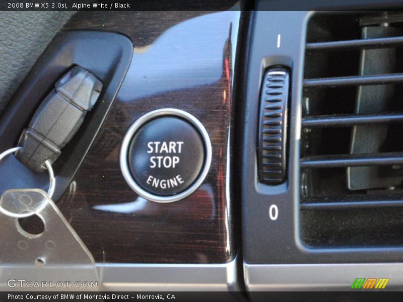 Alpine White / Black 2008 BMW X5 3.0si
