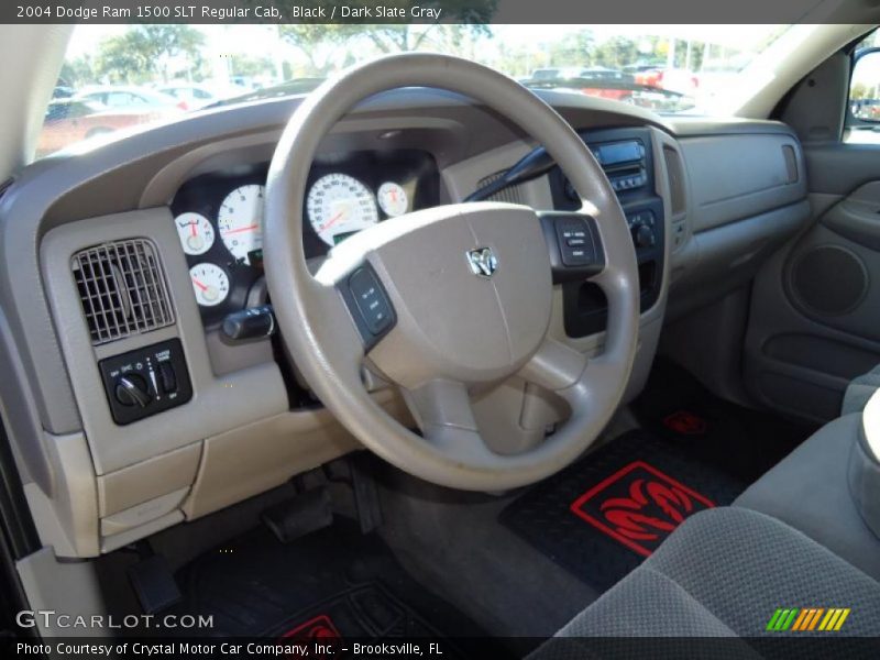 Black / Dark Slate Gray 2004 Dodge Ram 1500 SLT Regular Cab