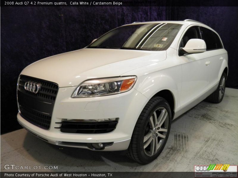 Calla White / Cardamom Beige 2008 Audi Q7 4.2 Premium quattro