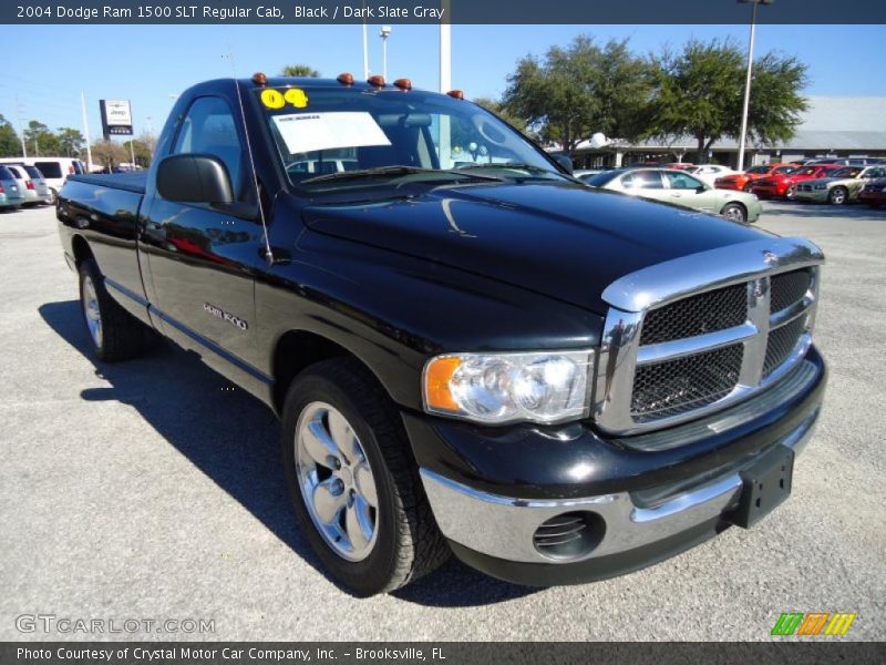 Black / Dark Slate Gray 2004 Dodge Ram 1500 SLT Regular Cab