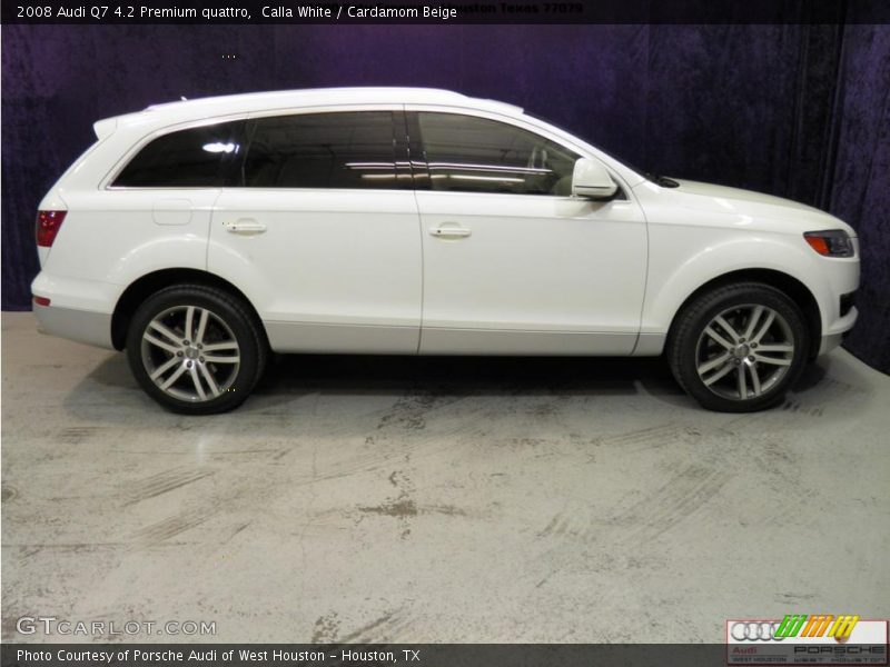 Calla White / Cardamom Beige 2008 Audi Q7 4.2 Premium quattro