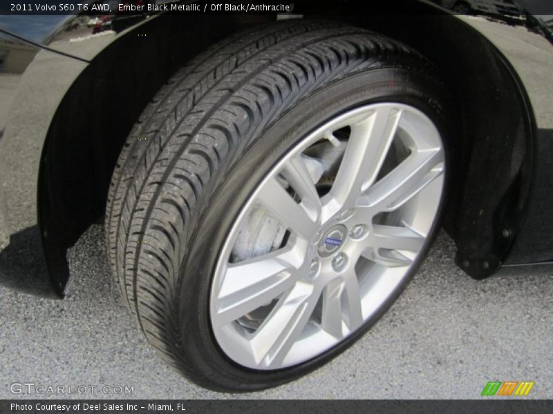 Ember Black Metallic / Off Black/Anthracite 2011 Volvo S60 T6 AWD