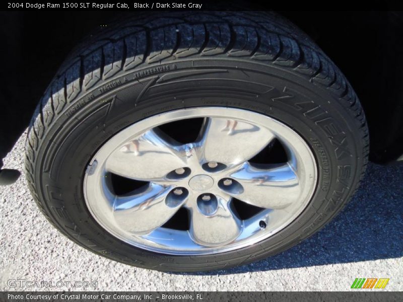 Black / Dark Slate Gray 2004 Dodge Ram 1500 SLT Regular Cab