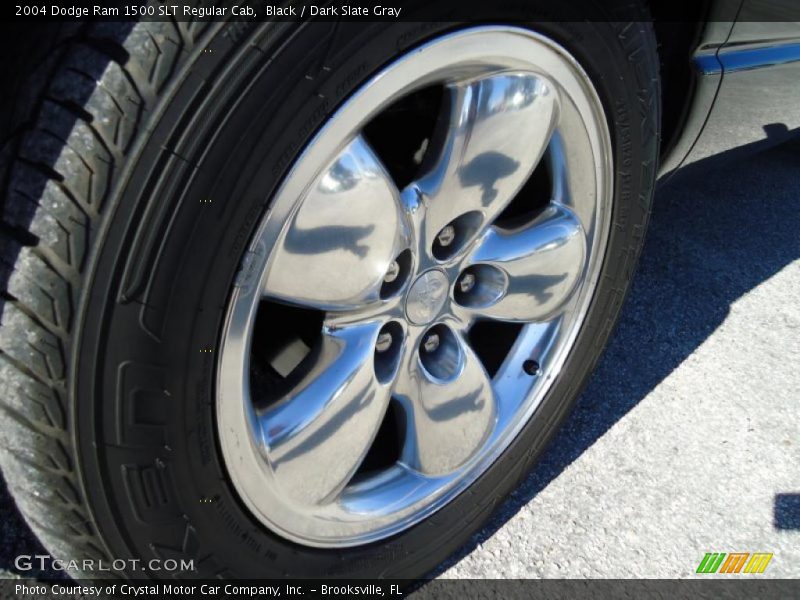Black / Dark Slate Gray 2004 Dodge Ram 1500 SLT Regular Cab