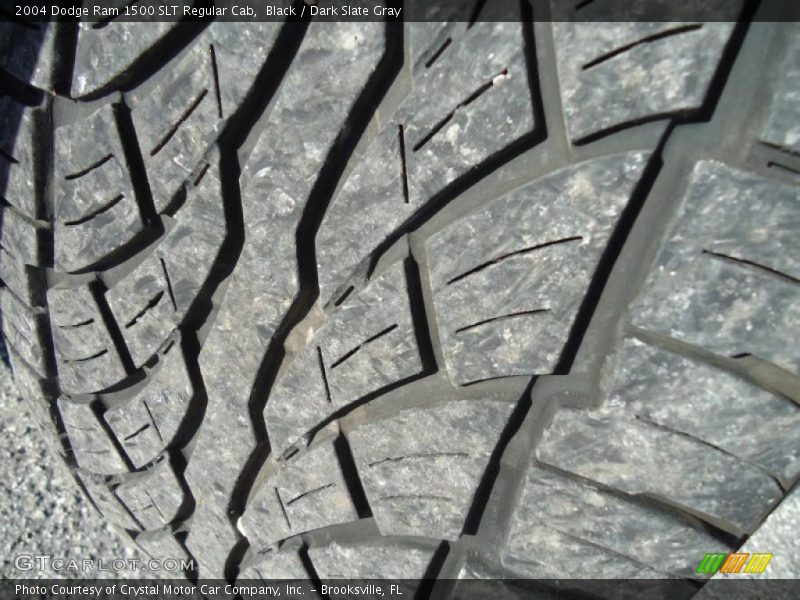 Black / Dark Slate Gray 2004 Dodge Ram 1500 SLT Regular Cab