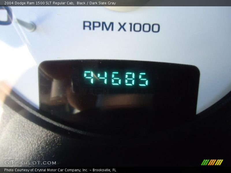 Black / Dark Slate Gray 2004 Dodge Ram 1500 SLT Regular Cab