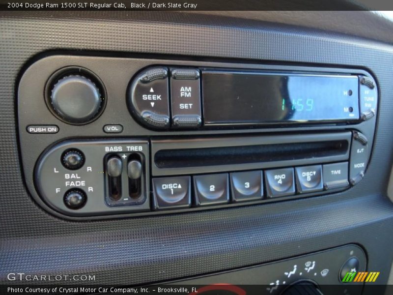 Black / Dark Slate Gray 2004 Dodge Ram 1500 SLT Regular Cab