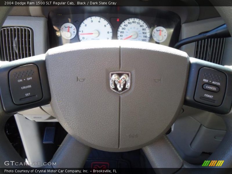 Black / Dark Slate Gray 2004 Dodge Ram 1500 SLT Regular Cab