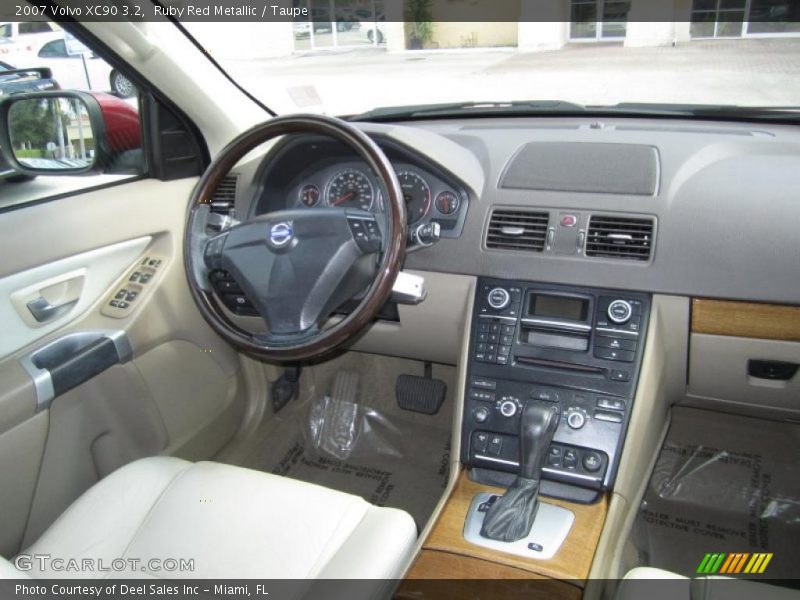 Ruby Red Metallic / Taupe 2007 Volvo XC90 3.2