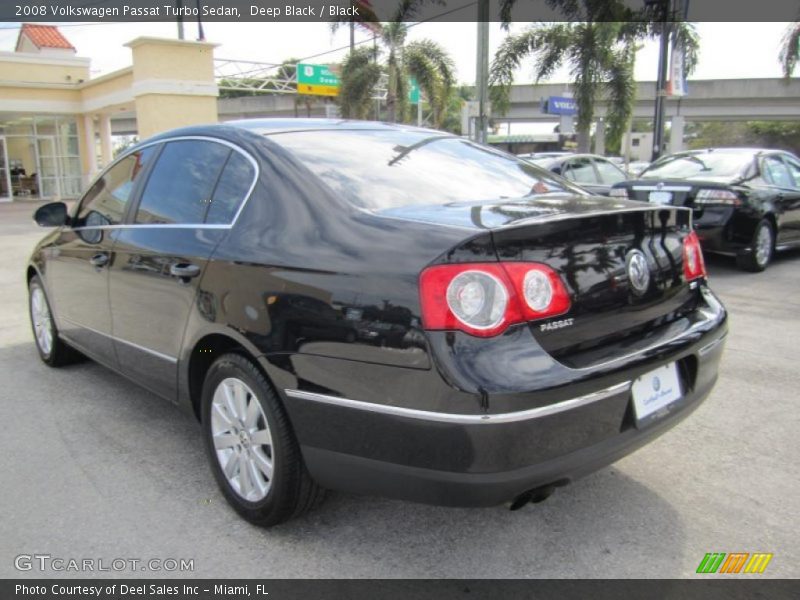 Deep Black / Black 2008 Volkswagen Passat Turbo Sedan