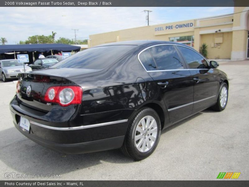 Deep Black / Black 2008 Volkswagen Passat Turbo Sedan