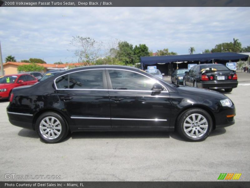 Deep Black / Black 2008 Volkswagen Passat Turbo Sedan
