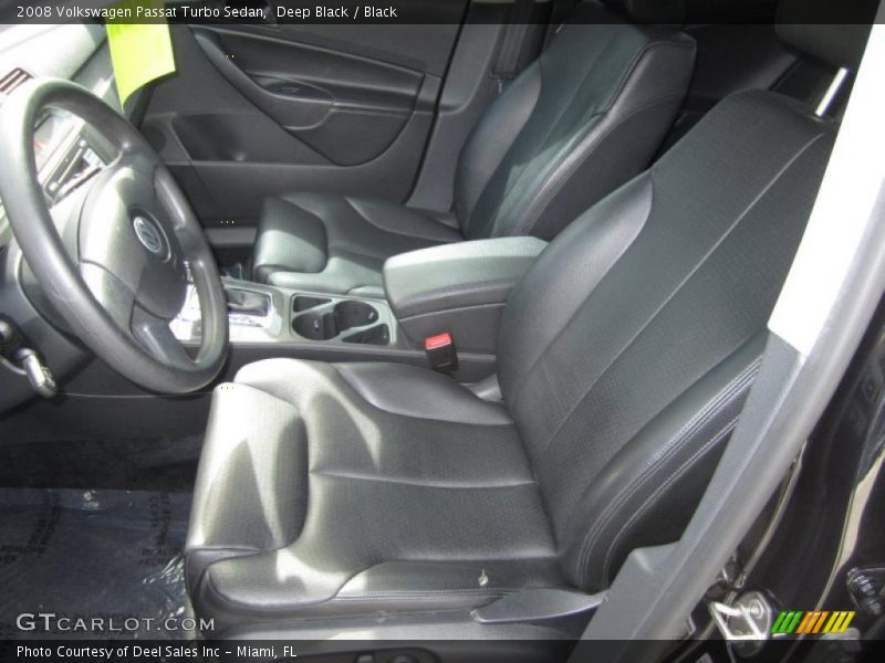 Deep Black / Black 2008 Volkswagen Passat Turbo Sedan