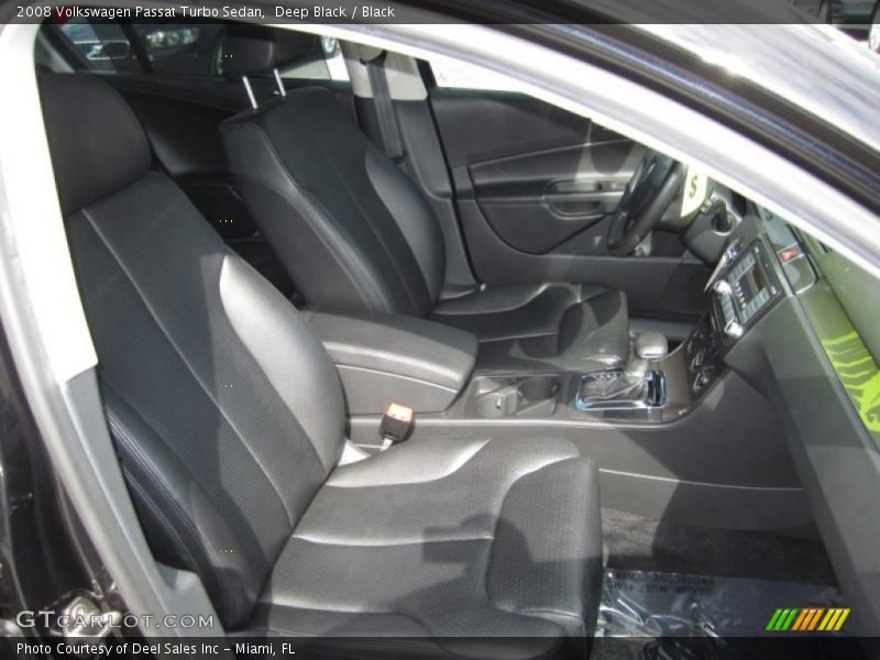 Deep Black / Black 2008 Volkswagen Passat Turbo Sedan