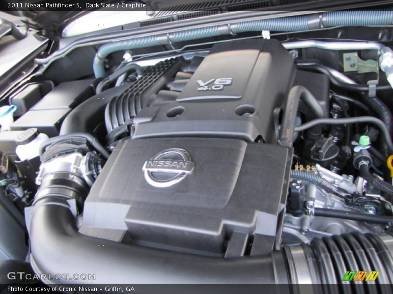  2011 Pathfinder S Engine - 4.0 Liter DOHC 24-Valve CVTCS V6