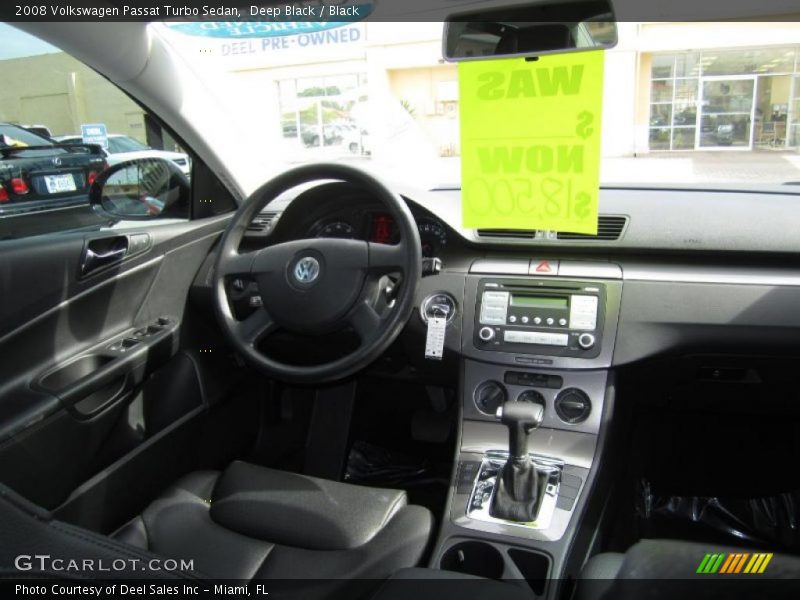Deep Black / Black 2008 Volkswagen Passat Turbo Sedan