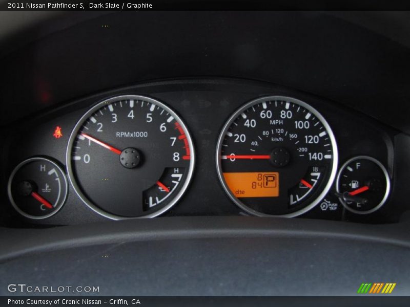  2011 Pathfinder S S Gauges