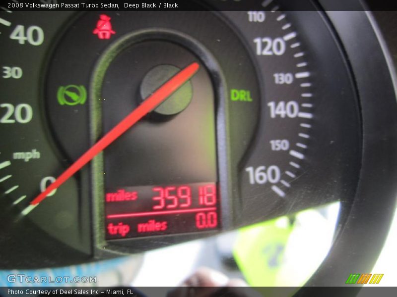 Deep Black / Black 2008 Volkswagen Passat Turbo Sedan