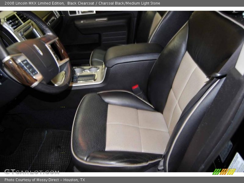 Black Clearcoat / Charcoal Black/Medium Light Stone 2008 Lincoln MKX Limited Edition