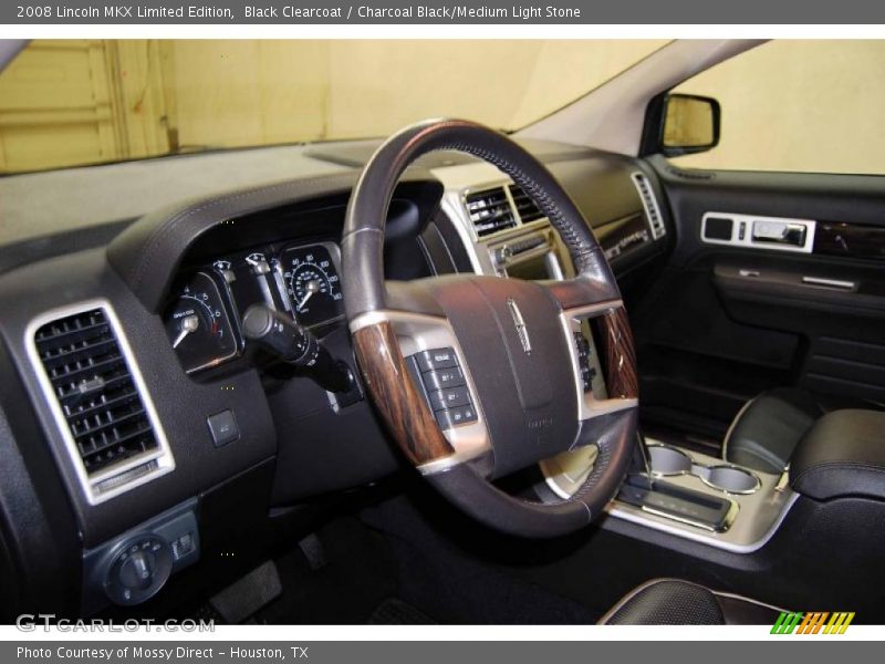 Black Clearcoat / Charcoal Black/Medium Light Stone 2008 Lincoln MKX Limited Edition