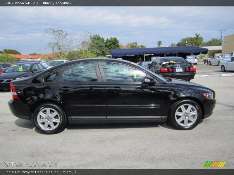 Black / Off-Black 2007 Volvo S40 2.4i