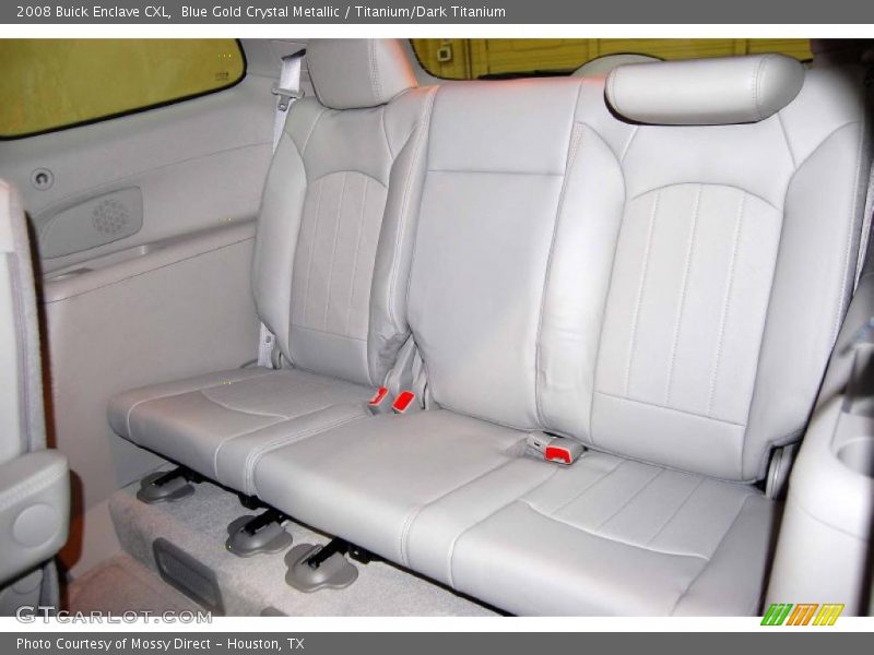 Blue Gold Crystal Metallic / Titanium/Dark Titanium 2008 Buick Enclave CXL