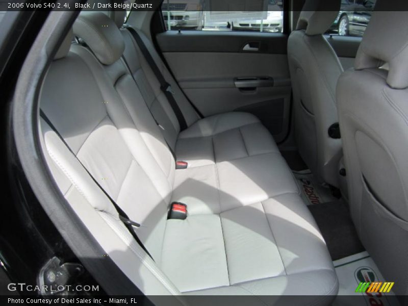 Black / Dark Beige/Quartz 2006 Volvo S40 2.4i