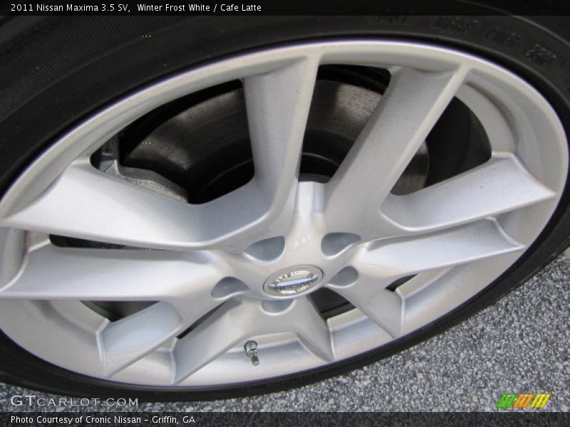 Winter Frost White / Cafe Latte 2011 Nissan Maxima 3.5 SV