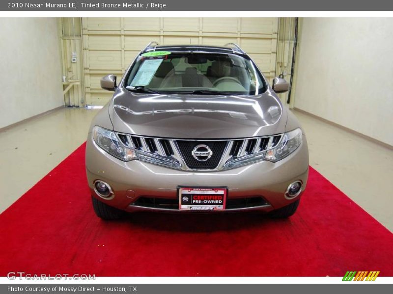 Tinted Bronze Metallic / Beige 2010 Nissan Murano LE