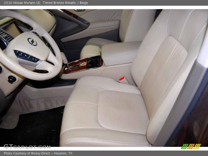 Tinted Bronze Metallic / Beige 2010 Nissan Murano LE