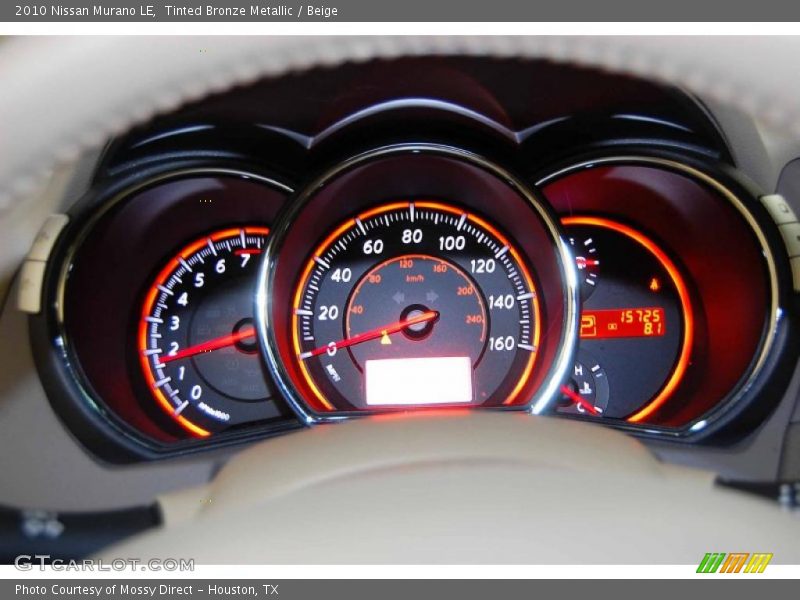 Tinted Bronze Metallic / Beige 2010 Nissan Murano LE