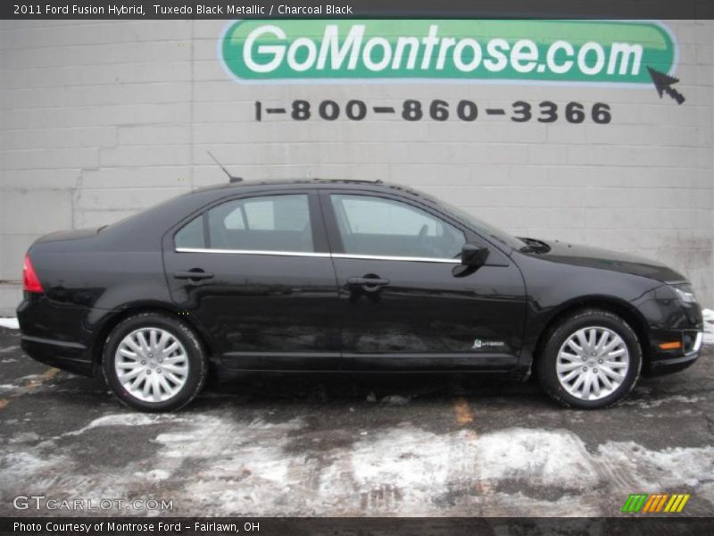Tuxedo Black Metallic / Charcoal Black 2011 Ford Fusion Hybrid