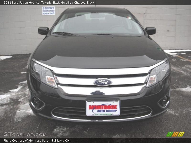 Tuxedo Black Metallic / Charcoal Black 2011 Ford Fusion Hybrid