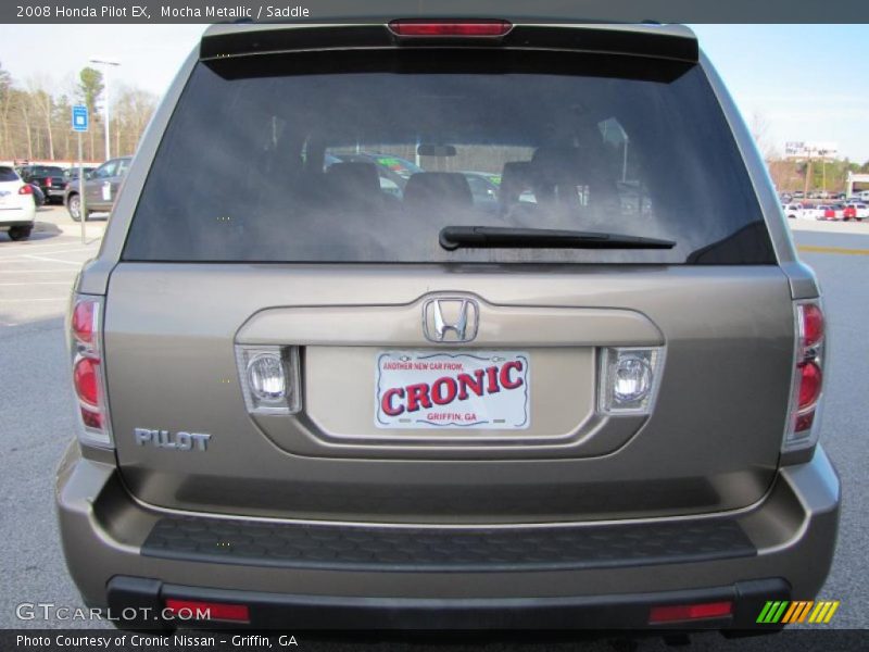 Mocha Metallic / Saddle 2008 Honda Pilot EX